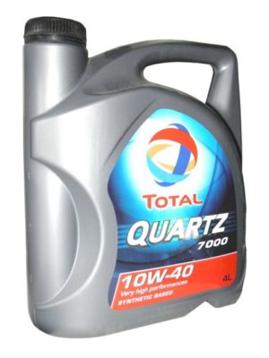 Масло TOTAL QUARTZ 7000 п/с 10/W40 4л, шт